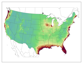 Total magnesium deposition 2000-2002
